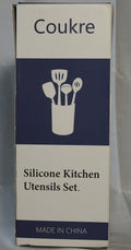 COUKRE Silicone Kitchen Utensils Set
