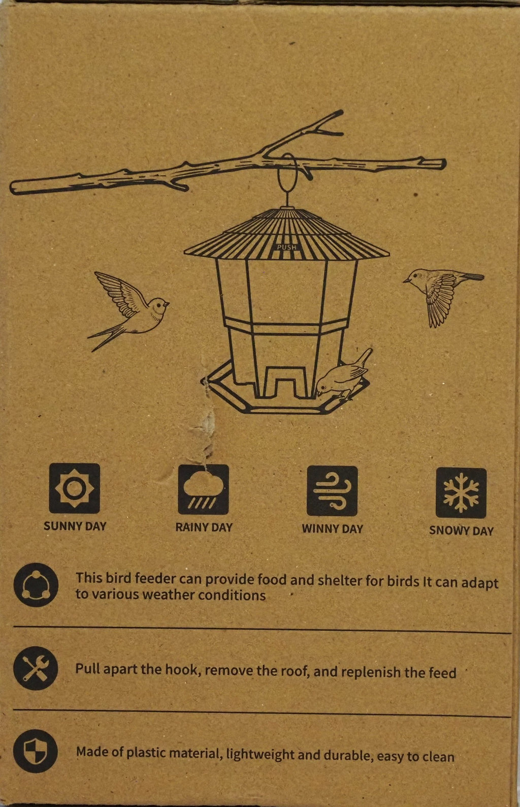 Hanging Bird feeder