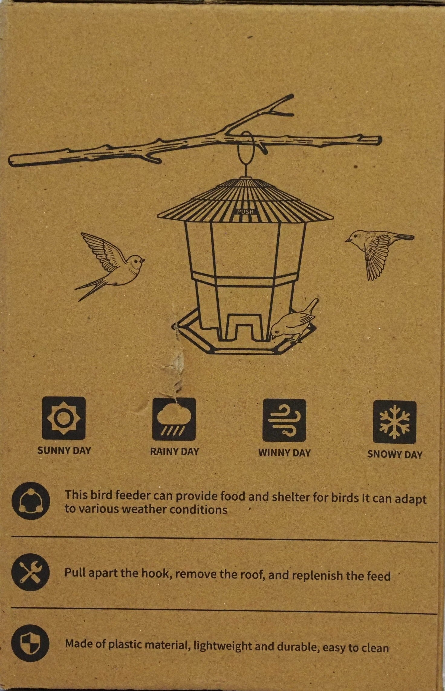 Hanging Bird feeder